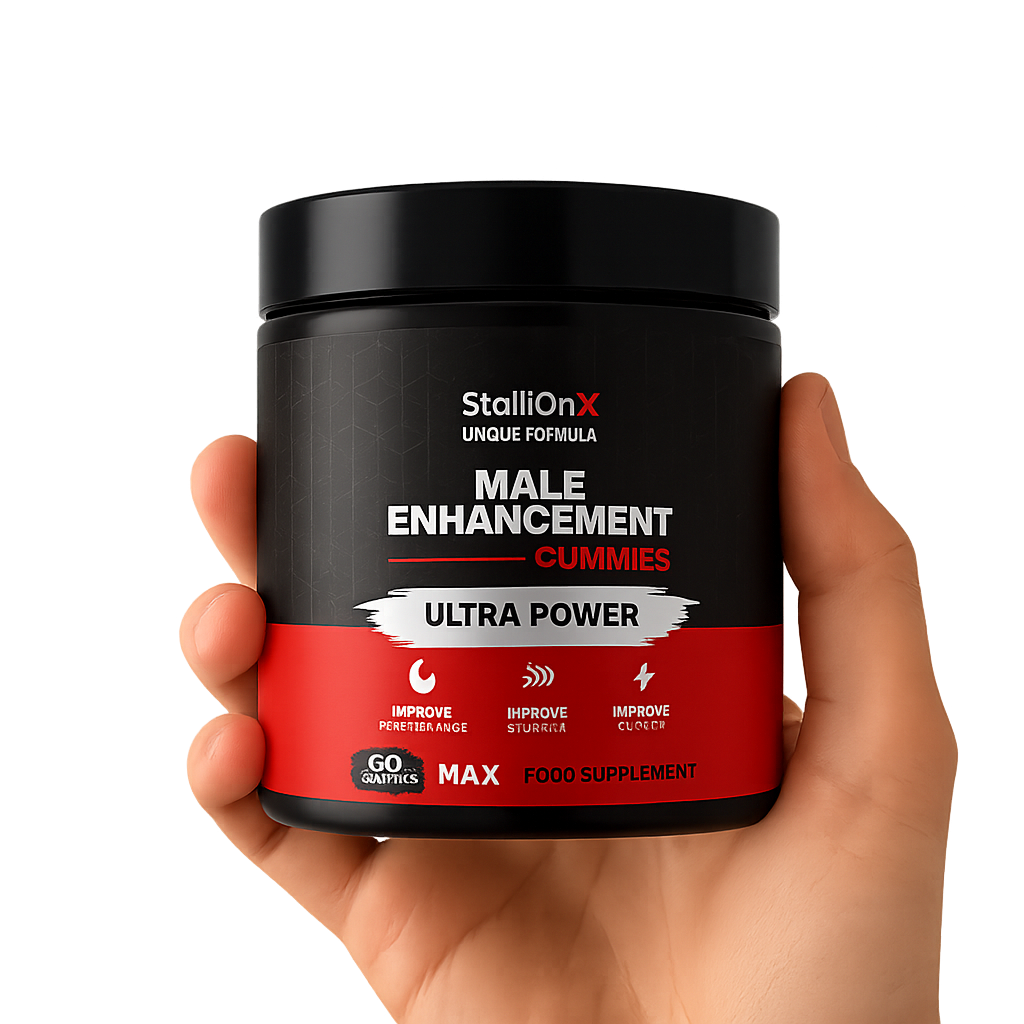 Stallionx Male Enhancement Gummies bottle