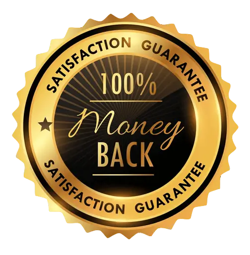 money back guarantee badge